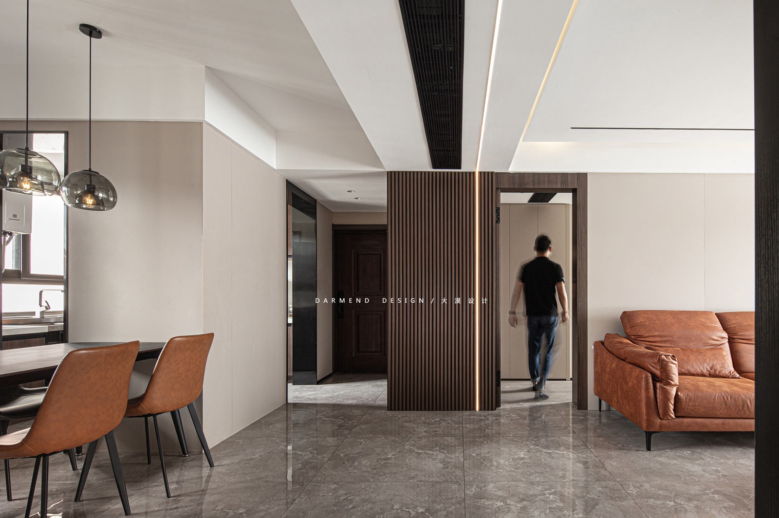 焦糖丨中国南京丨大漠·室内设计-23