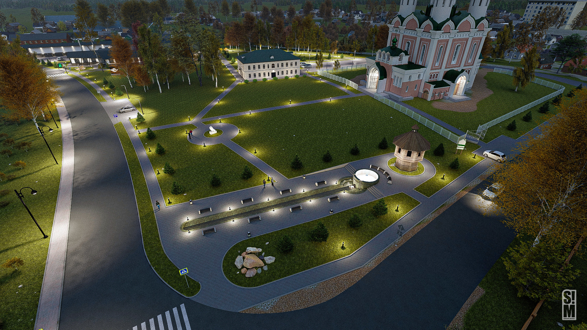 Дизайн-проект санатория в г. Сольвычегодске-14