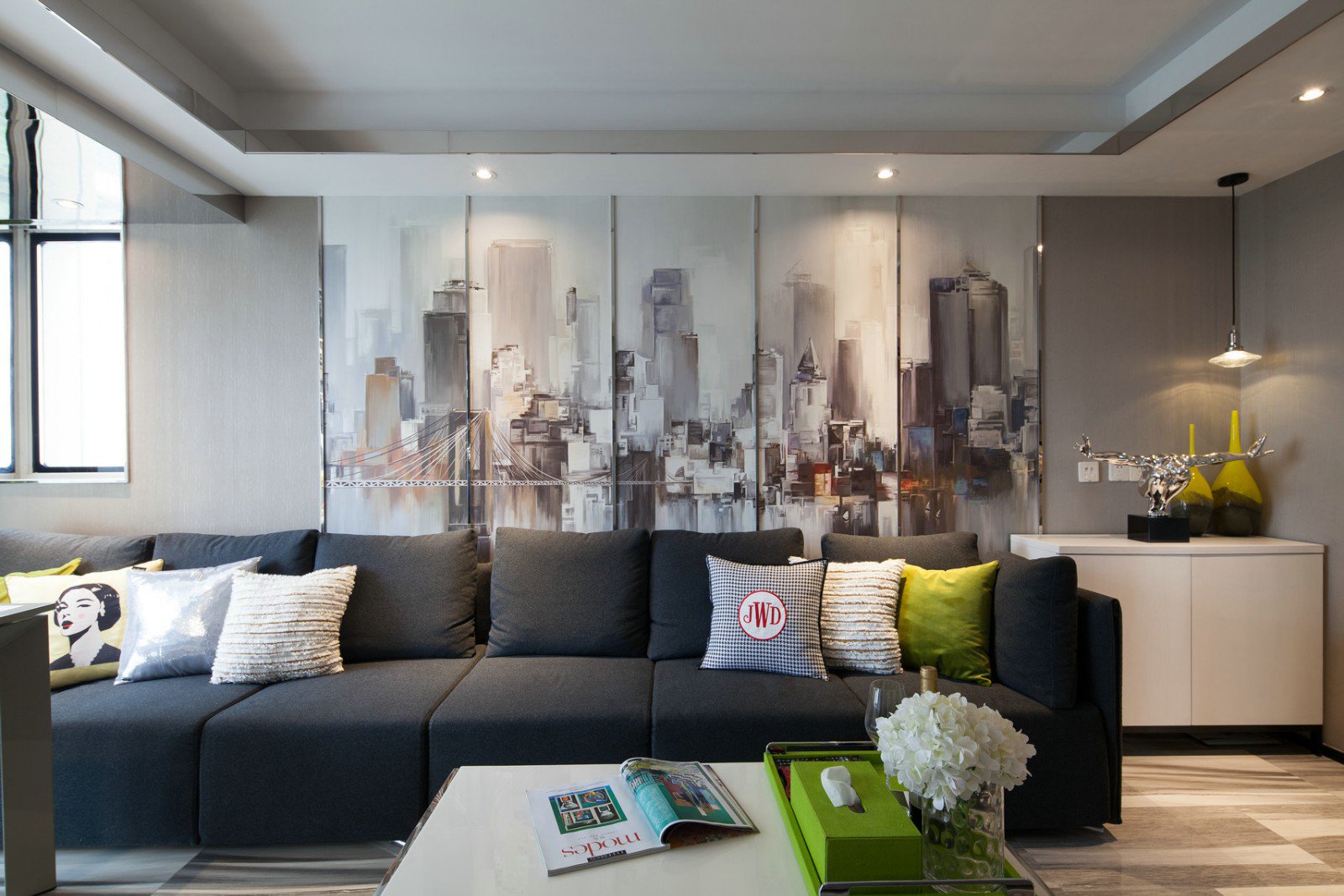 幻城——现代风复式住宅设计-2