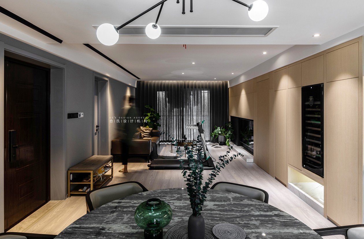 现代风格湖州诺德上湖城 125㎡家居设计，打造宽敞舒适空间-16