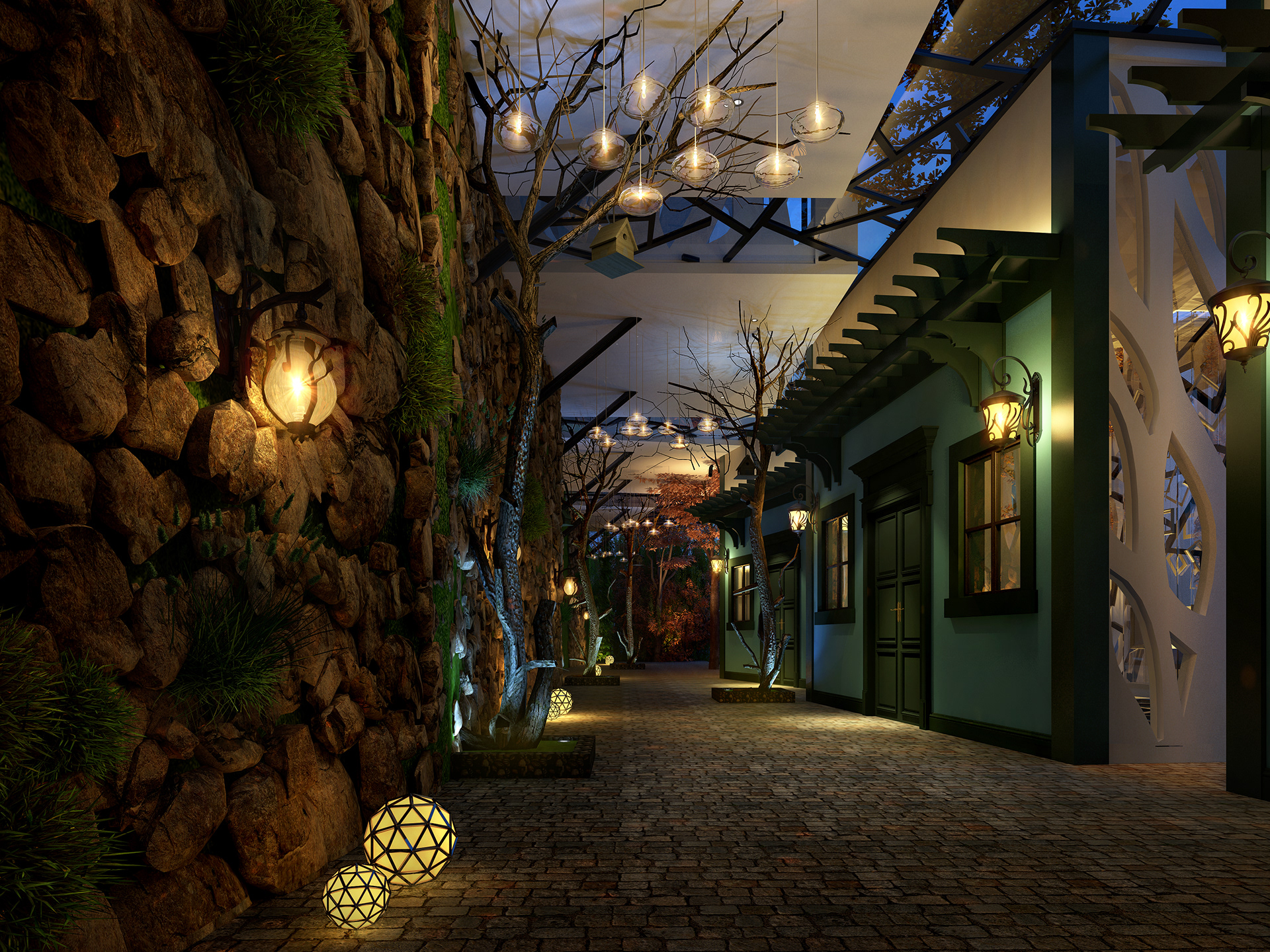 湖边的森林餐厅设计丨中国成都-6