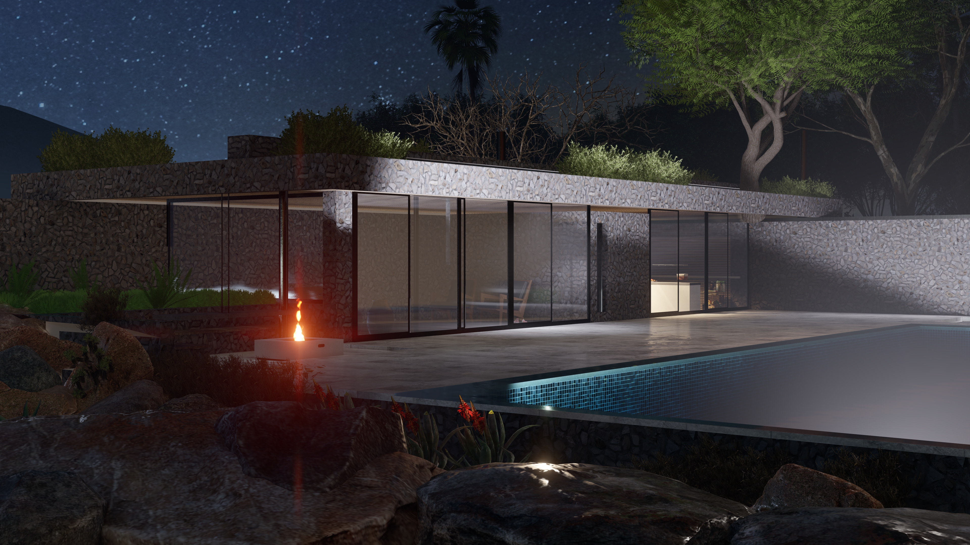 Dream House by the cliff（悬崖边的梦想之家）丨美国加利福尼亚丨景观建筑师Adrianna Rutkowska-8