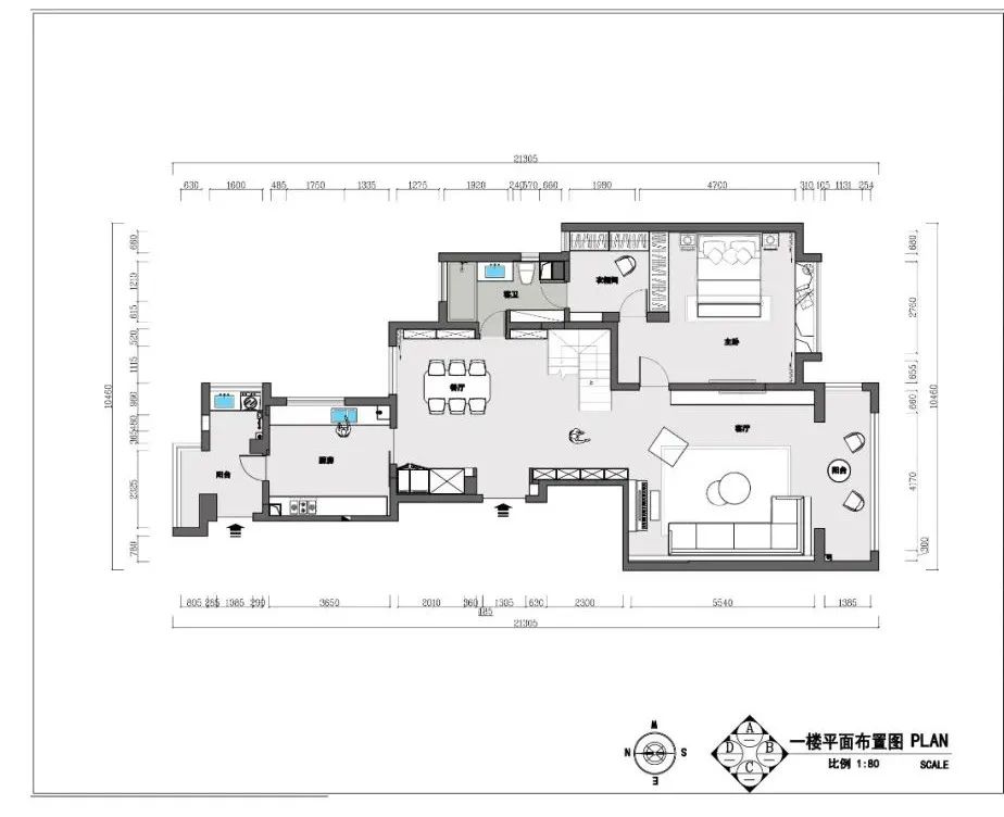 西安逸翠园 280㎡私人住宅，诠释现代轻奢极简温情生活-80