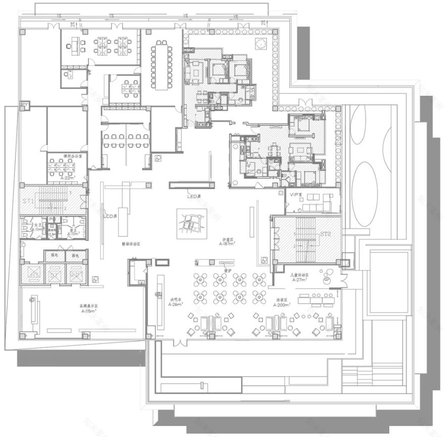 融创·云玺湾体验中心 | 水波荡漾的沉浸式空间设计-49