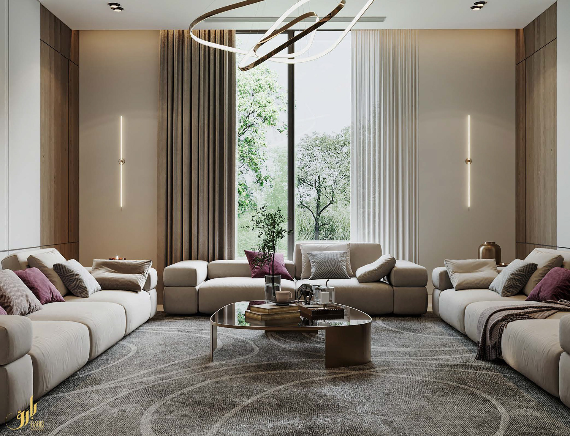 RA 住宅  室内套餐丨沙特阿拉伯丨Bariq Consultants-29