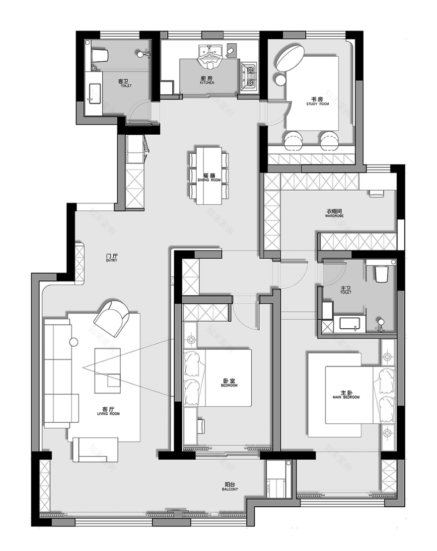 无界限生活空间设计丨中国合肥丨深零设计-62