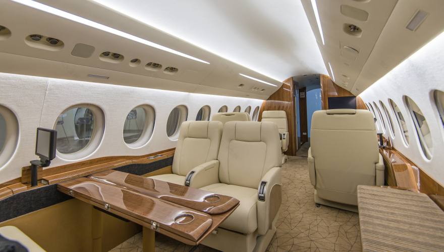 翱翔之翼 · 达索猎鹰北美总部展示厅-11