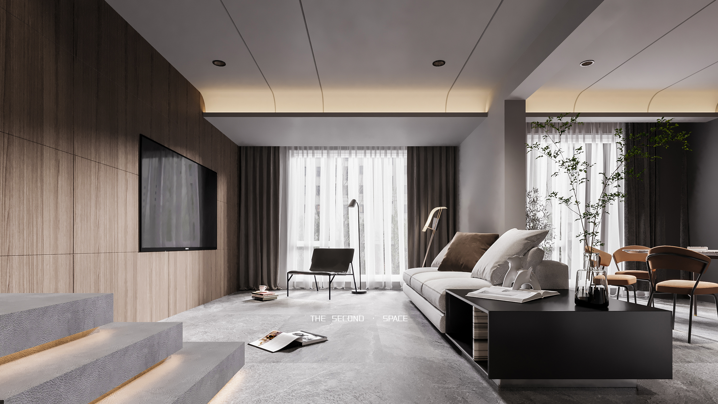 知名设计师打造奢华别墅，现代简约风典范-1