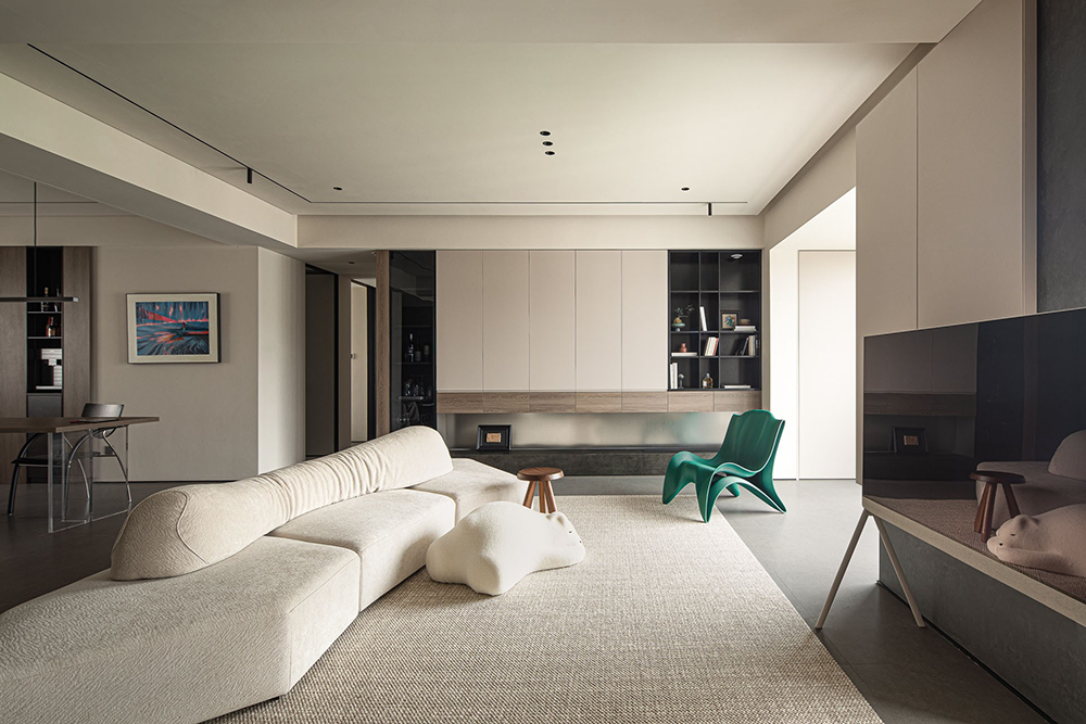 极简设计｜自在·松弛丨中国杭州丨尔景空间设计-8