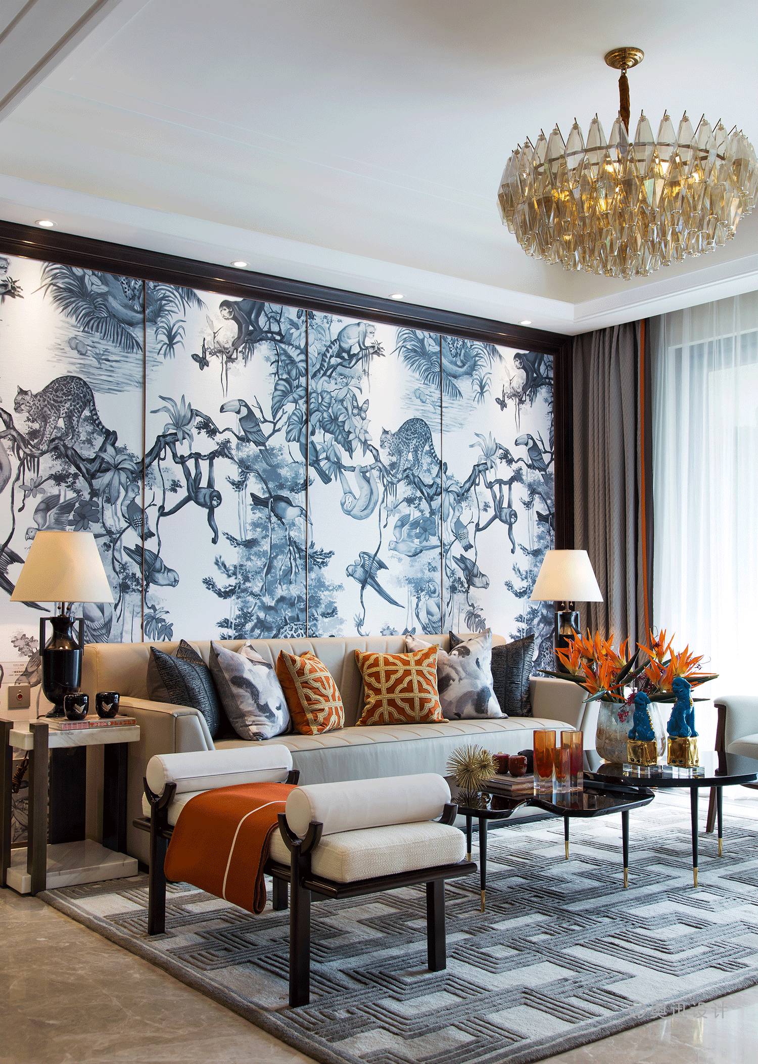 广州金茂府 Hermès 风格精装交标 D1 单位,演绎优雅传统与创新艺术-16