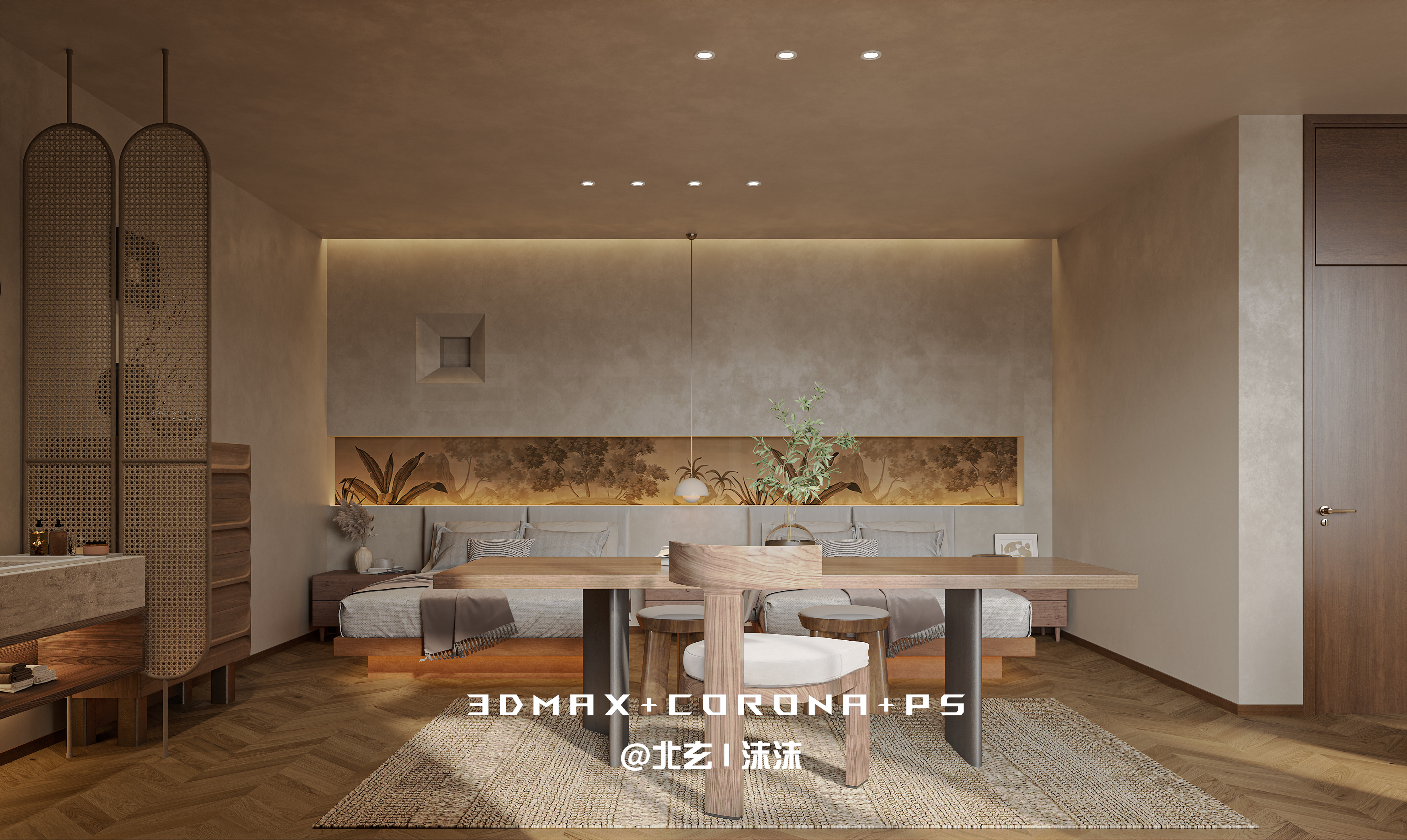 时间与光影雕刻的侘寂美学居所（民宿）-11