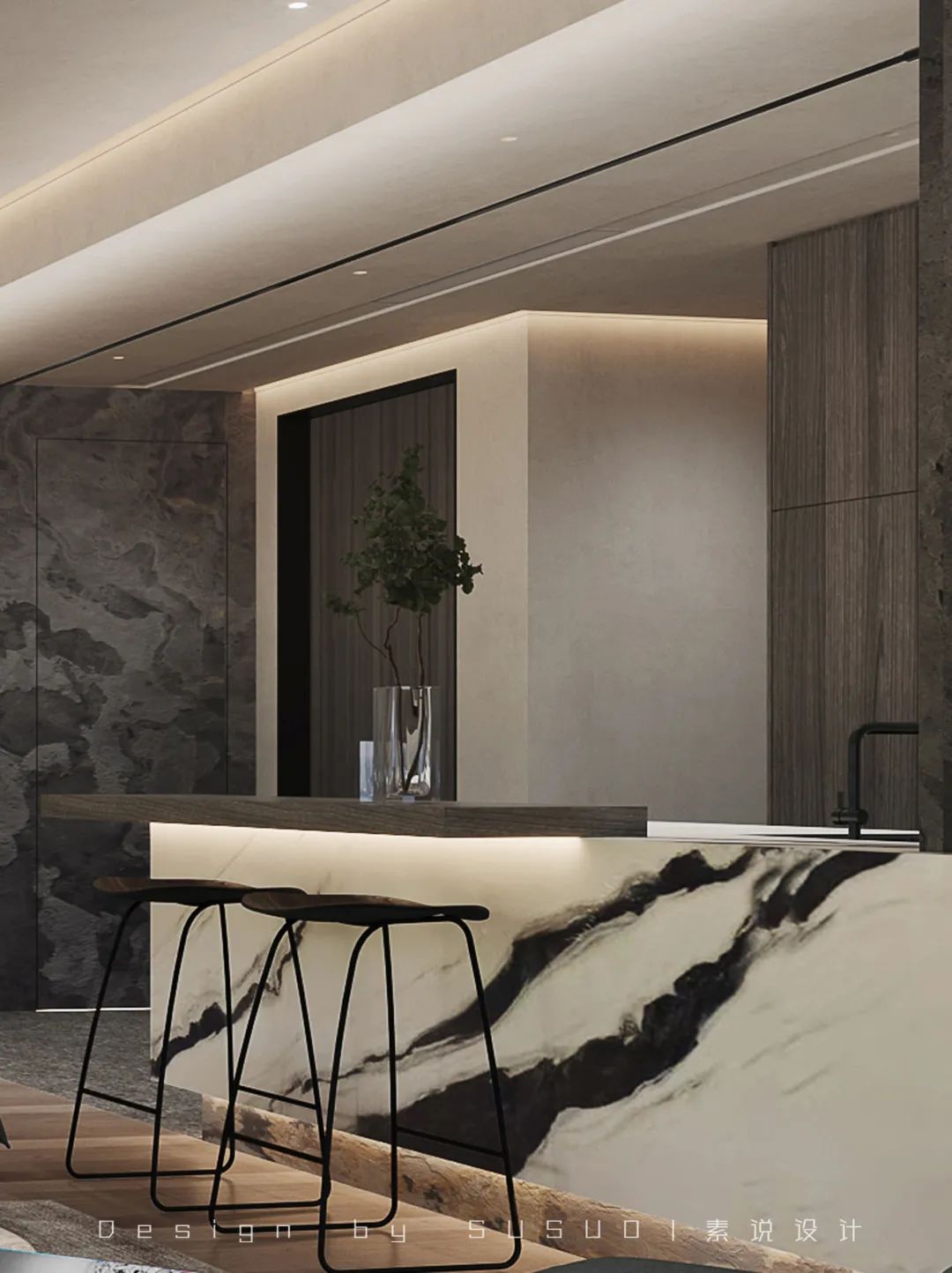 单身男性的品质生活空间设计丨中国重庆丨素说设计-21