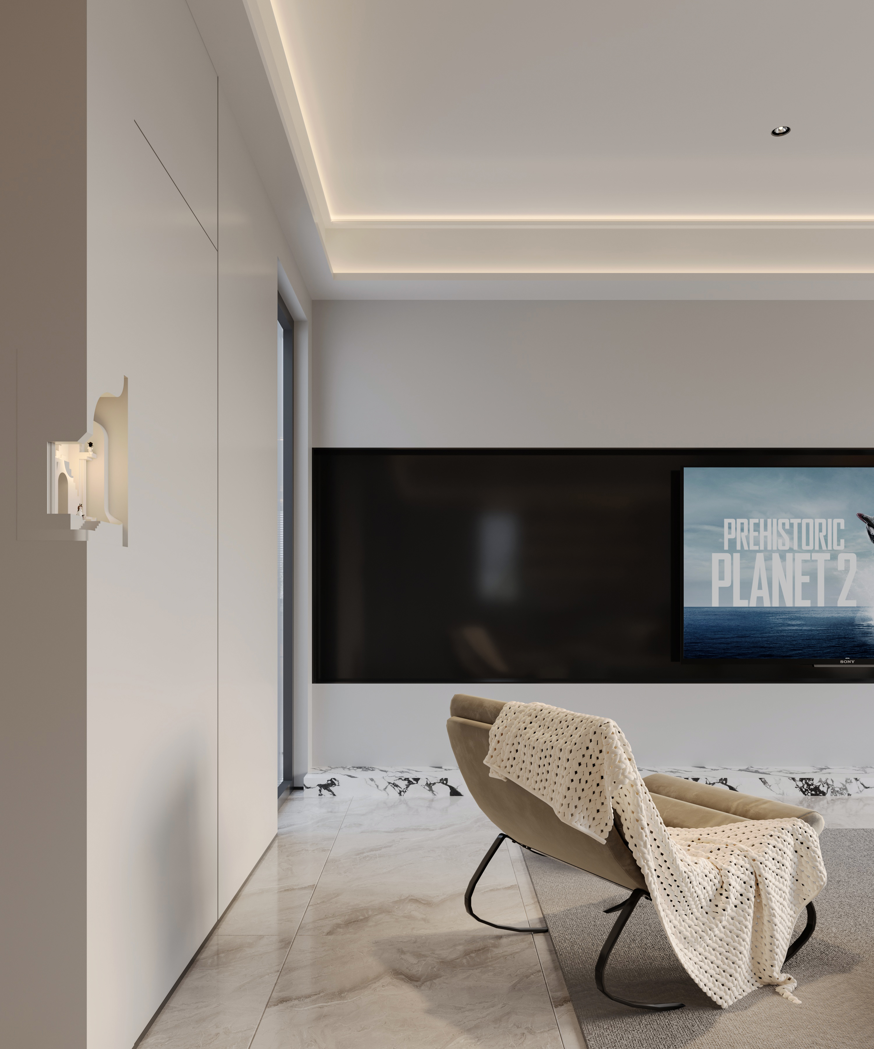 空间的情绪 黑与白营造温馨-1