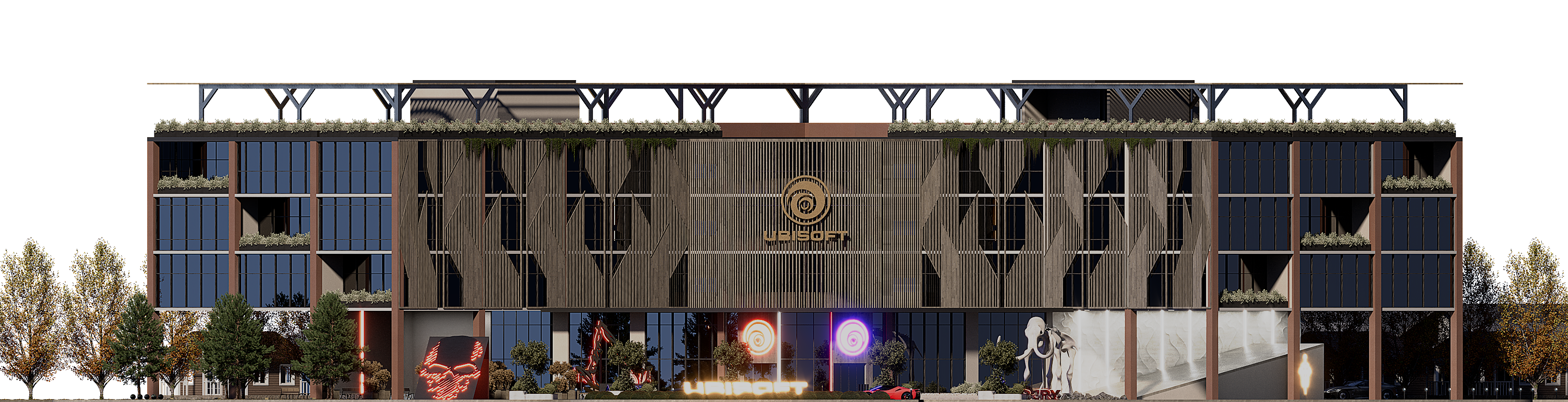 UBISOFT 办公楼-12