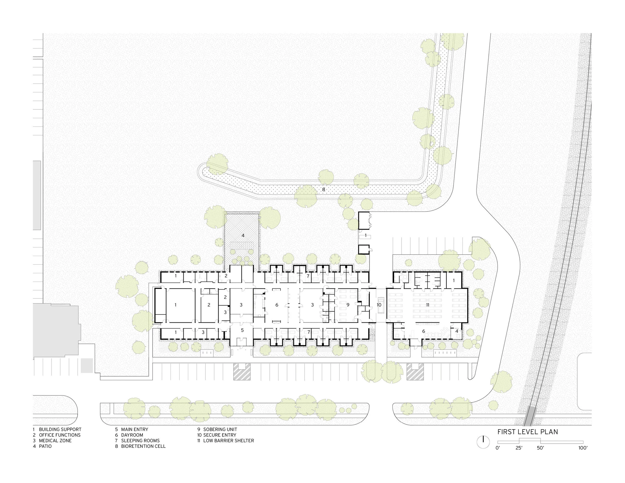 导向链接中心丨美国爱荷华丨Neumann Monson Architects-16
