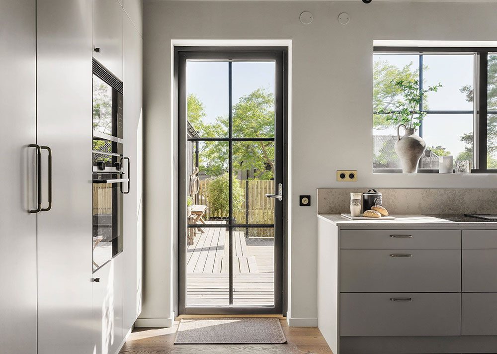 瑞典黑色谷仓乡村别墅-12