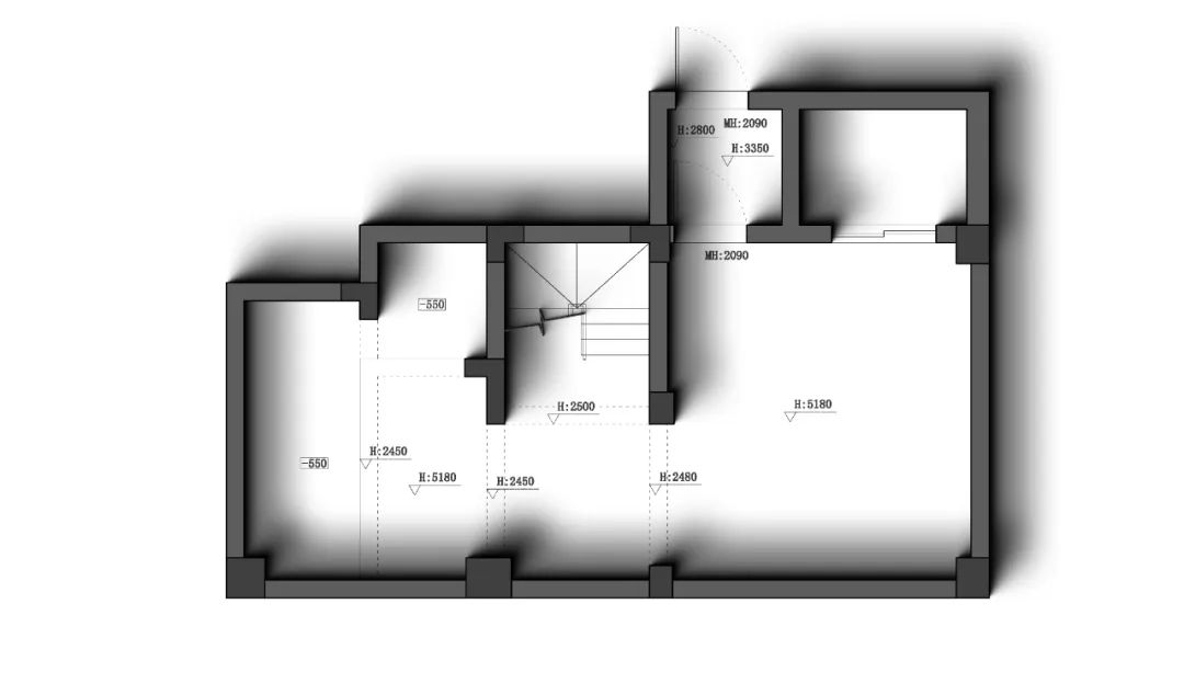 玖熙湾别墅设计丨龙庭设计-71
