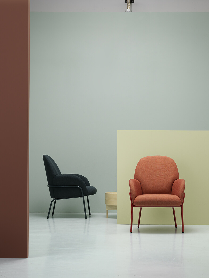 现代斯堪的纳维亚风格家居设计 | Sling Note 扶手椅-3