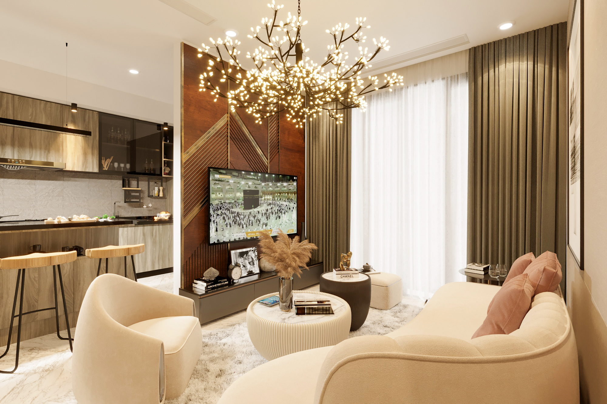 3D Interior Apartment Modern 2022-2