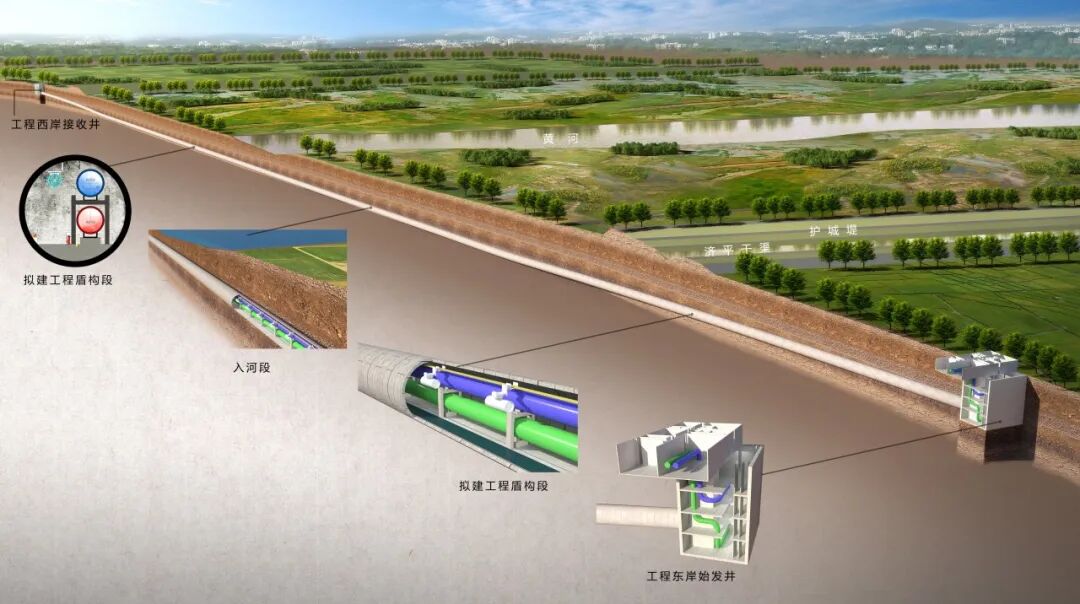 温暖万家，中建八局聊热入济长距离供热工程穿黄隧道全线贯通-25