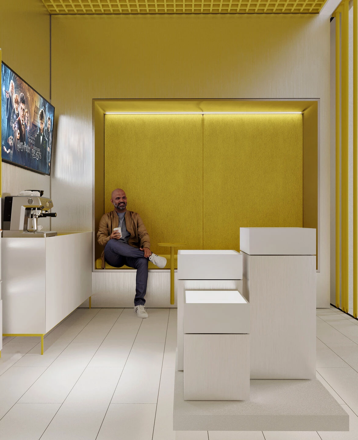 书店室内设计丨哈萨克斯坦丨Kvadrat Architects-17