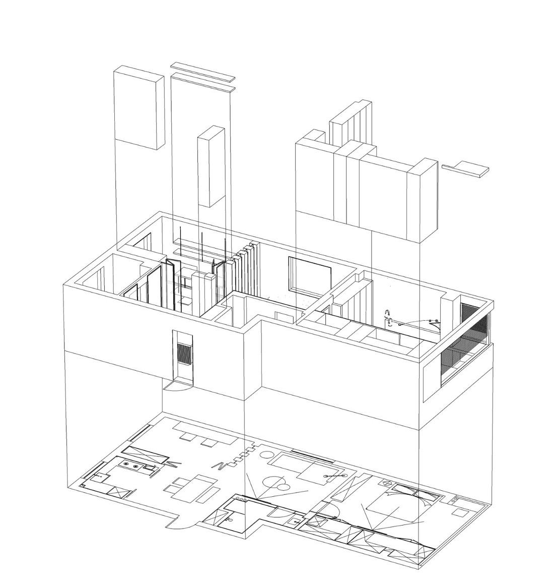 杭州老房爆改成宜居爱巢,全屋隐形设计储物空间大增-2