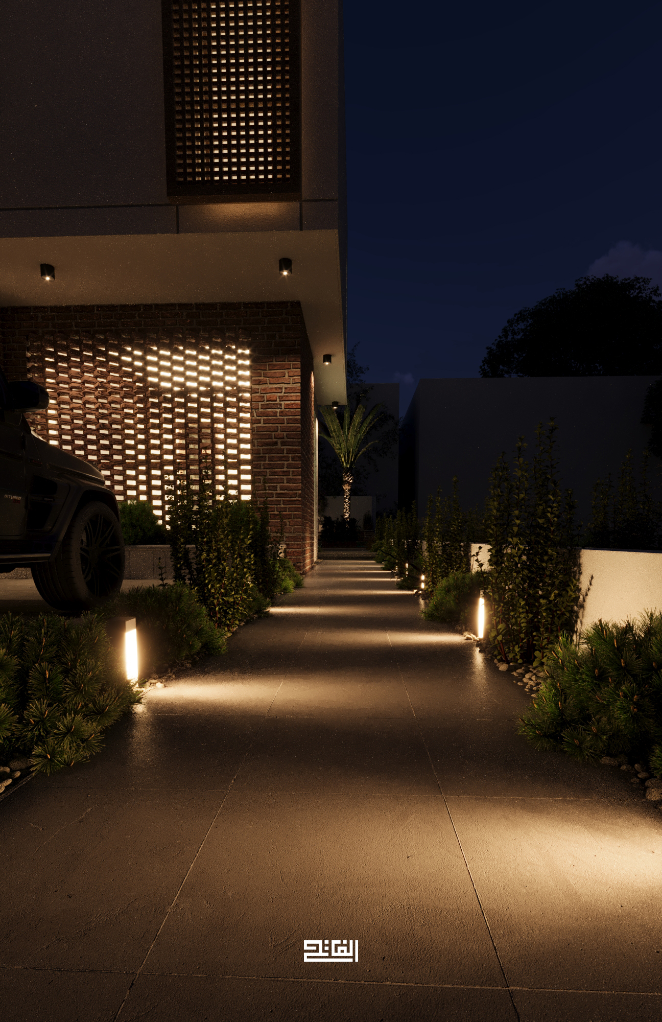 混合别墅丨也门萨那-22