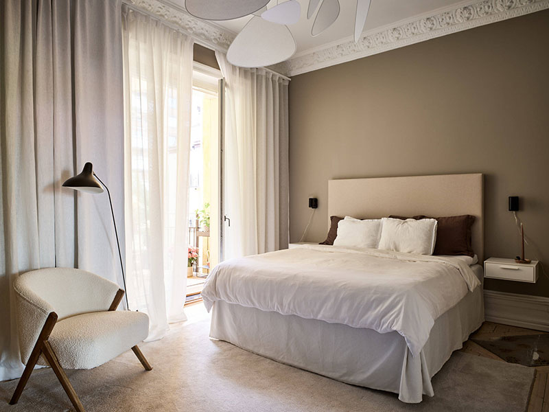 瑞典 19 世纪公寓的时尚典雅设计-13