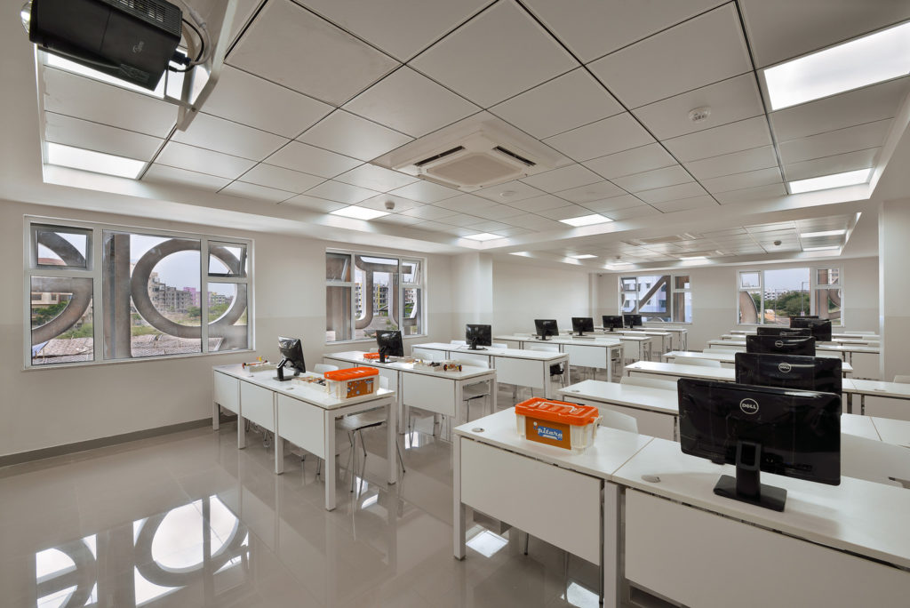 印度加尔各答某学校外立面及室内设计项目丨Abin Design Studio-51