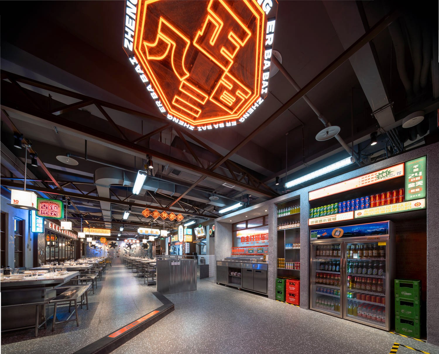 正二八百火锅店丨中国重庆丨重庆派派全案设计公司-37