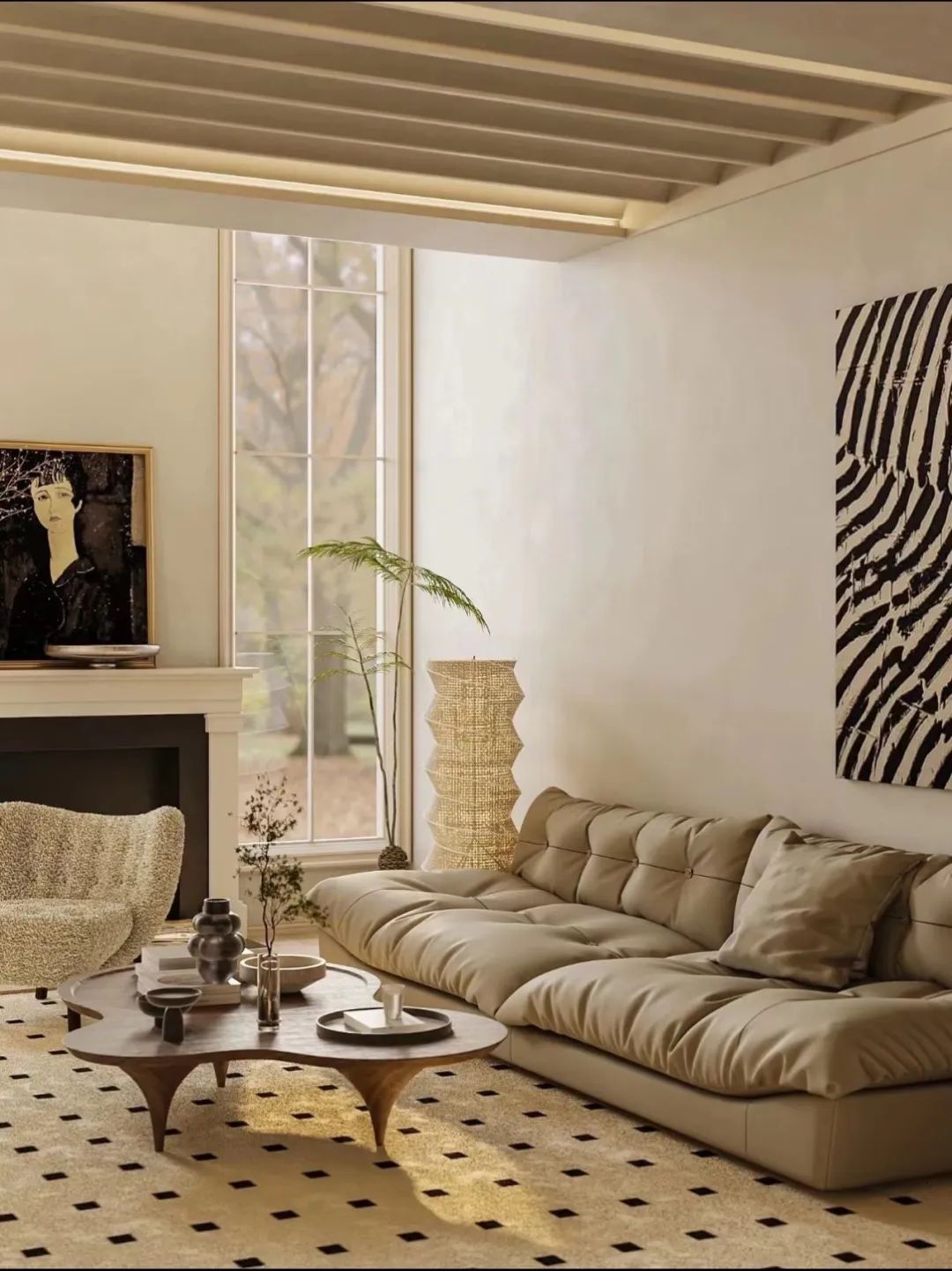 中古法式风怀旧复古美学空间-15