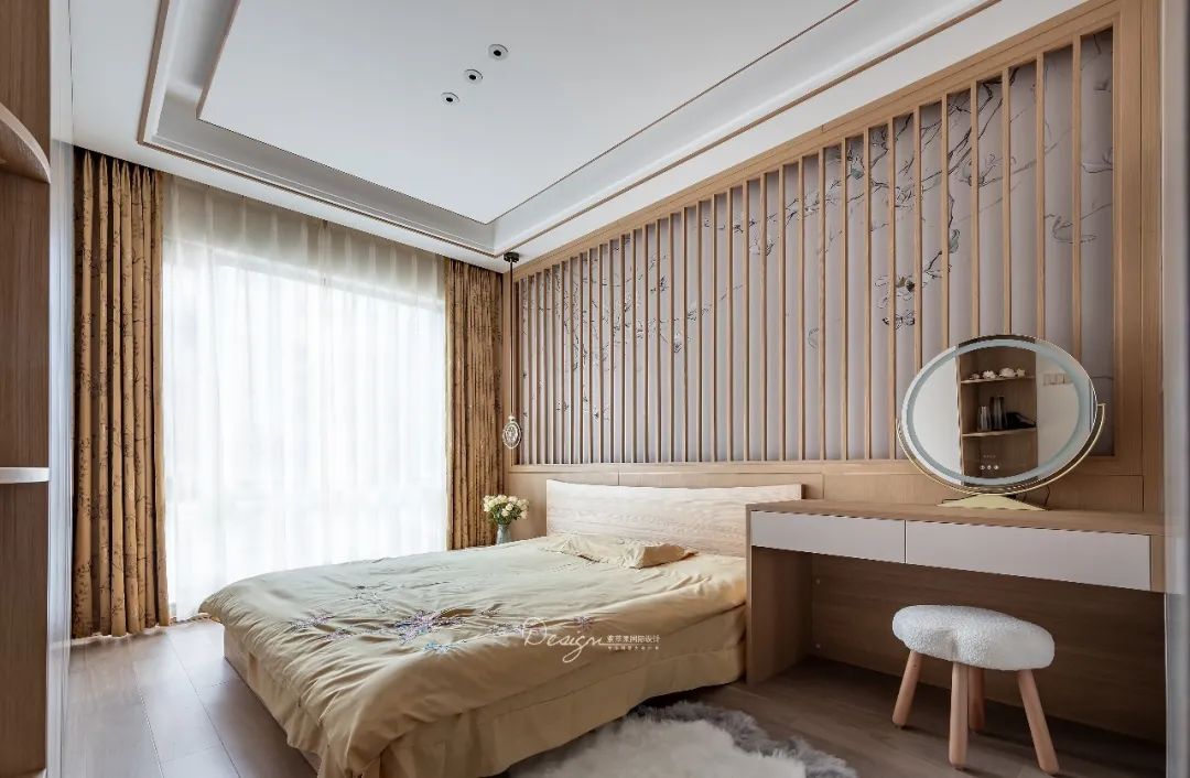 琴韵新中式,雅致福宅的设计魅力丨紫苹果装饰集团-58