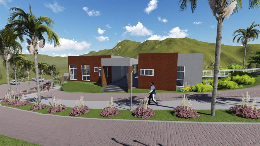 巴西 MG 州 Candelária 火葬场建筑群-1