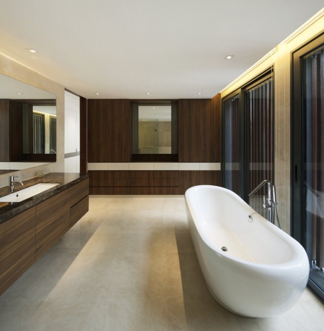豪华别墅 现代风格新加坡现代住宅设计-34