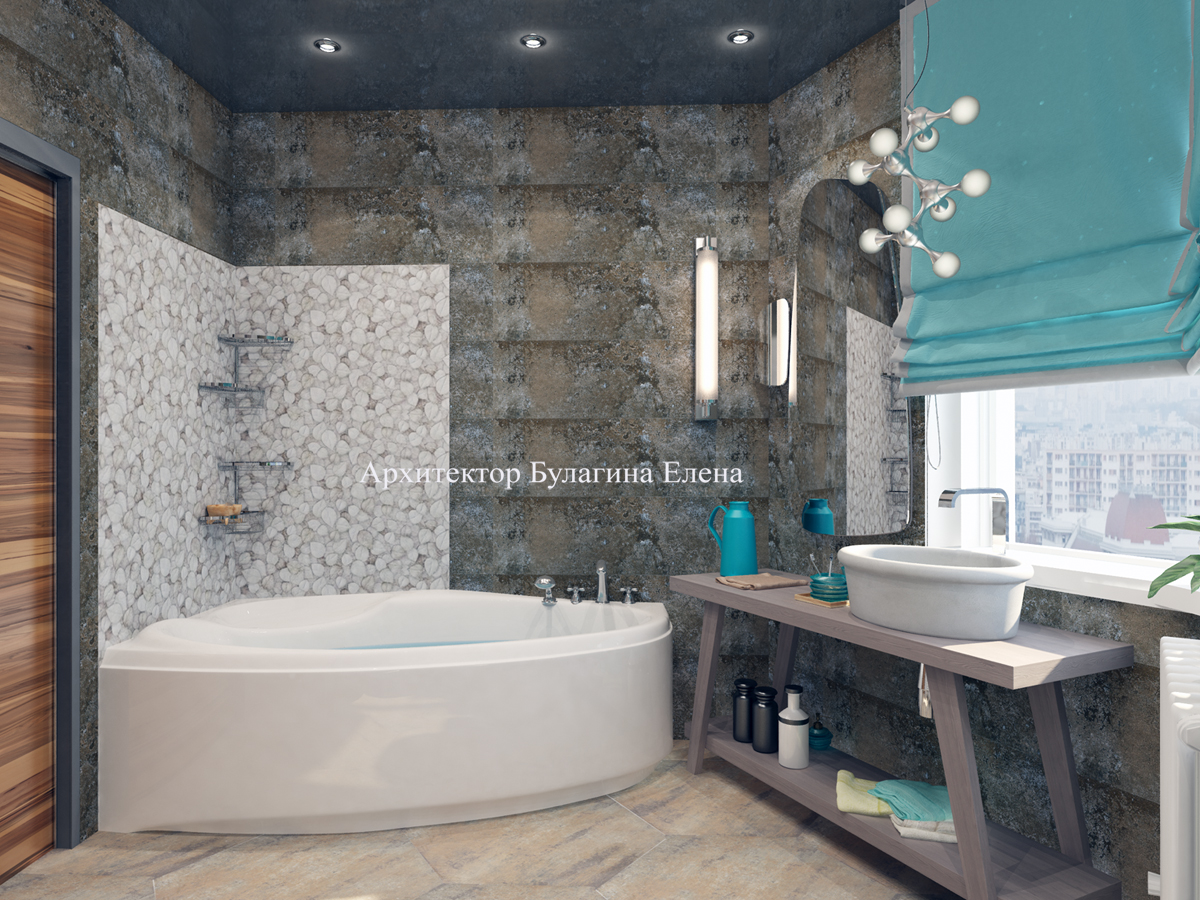 莫斯科两儿童房生态风格公寓设计项目丨俄罗斯莫斯科丨Булагина Елена（布尔拉金娜·叶连娜）-48