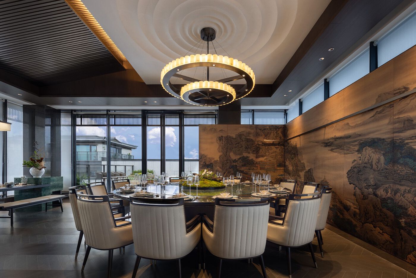 温州绿城六和院售楼处丨中国温州丨几朵设计-41