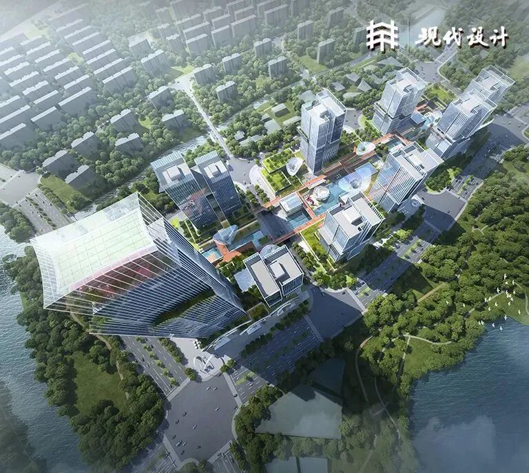 沪嘉城际第一站|华建集团现代院原创中标嘉兴南湖超高层TOD综合体项目-0