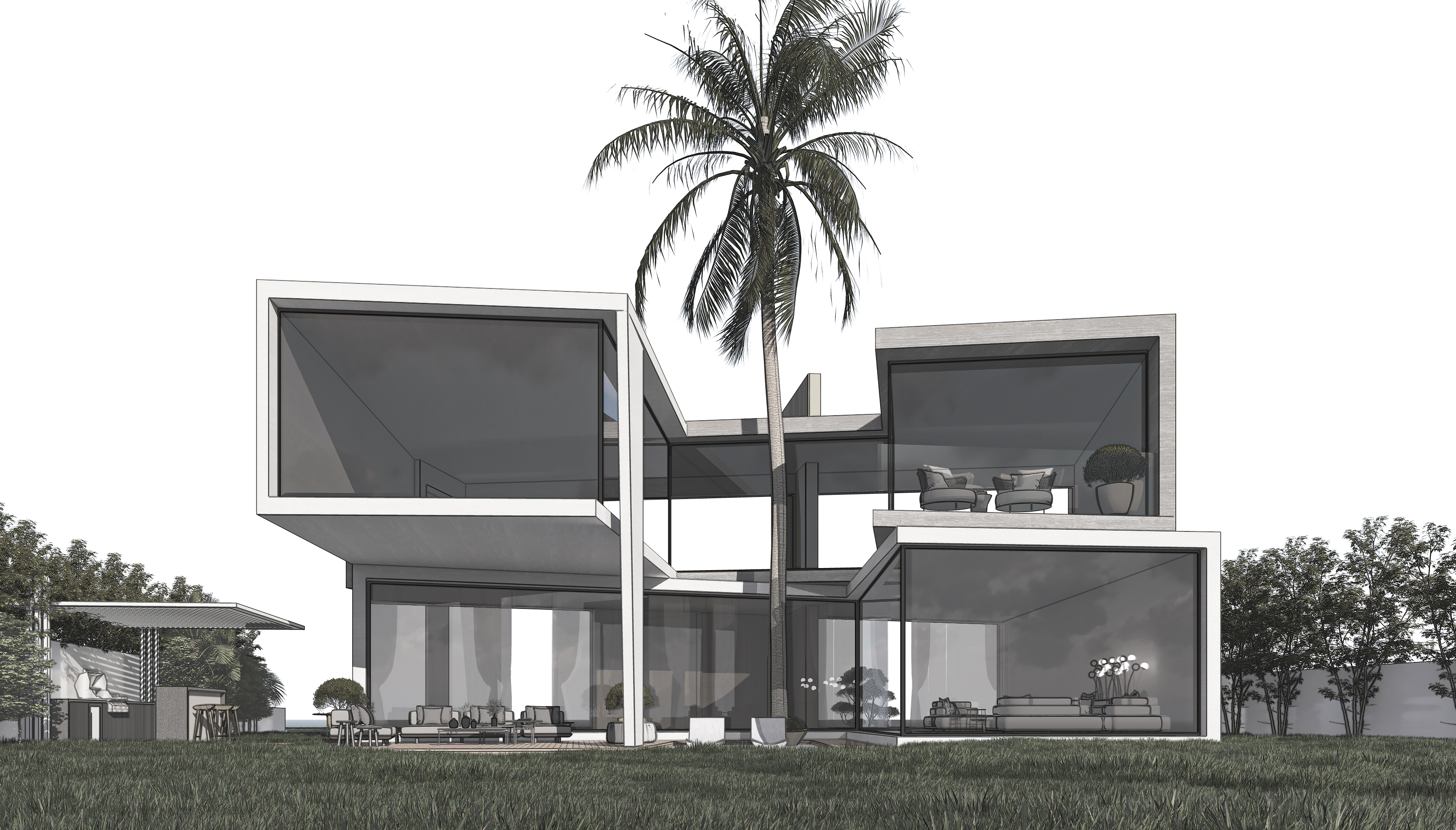 105 别墅迪拜,阿联酋丨阿联酋迪拜丨Concept Architectural Design-9