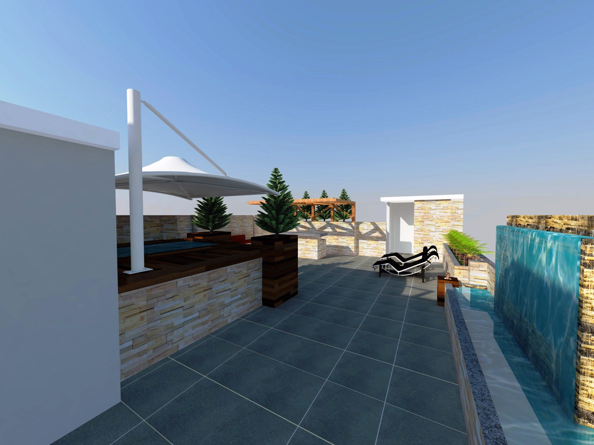 惊艳的私人住宅设计，简约与奢华的完美结合-17