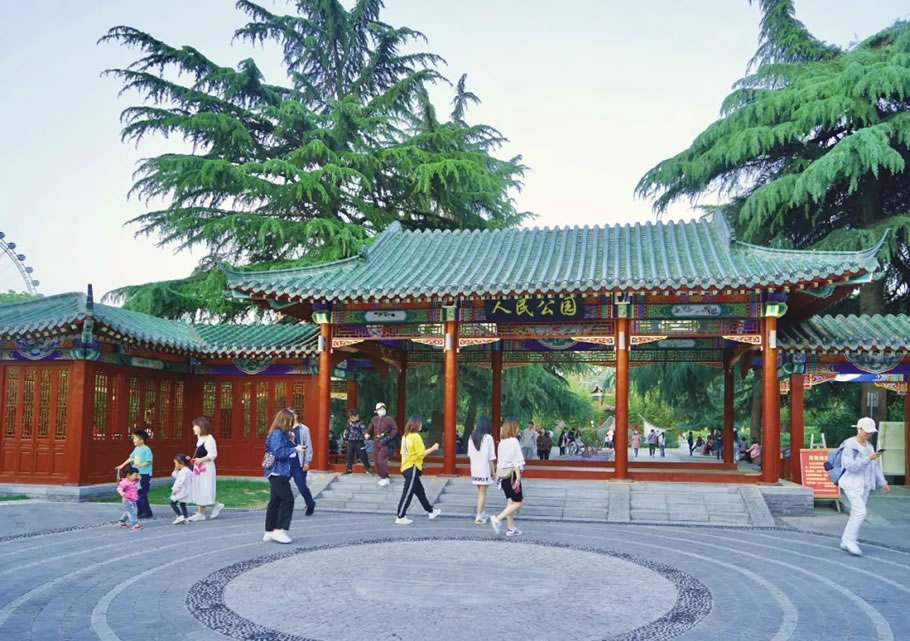 郑州人民公园“拆墙透绿”打造城园一体空间丨中国郑州-41