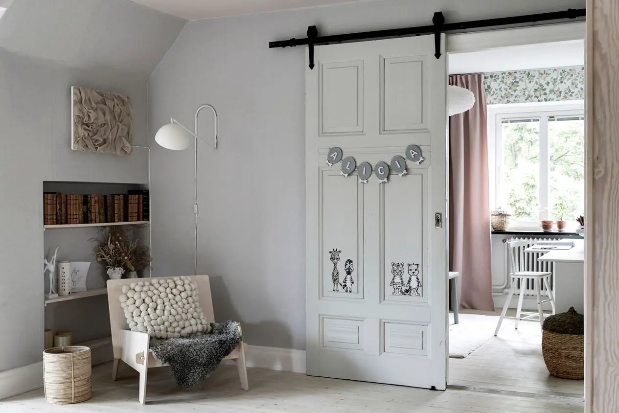 30 年代瑞典风格魅力之家,绿意盎然 garden house-15