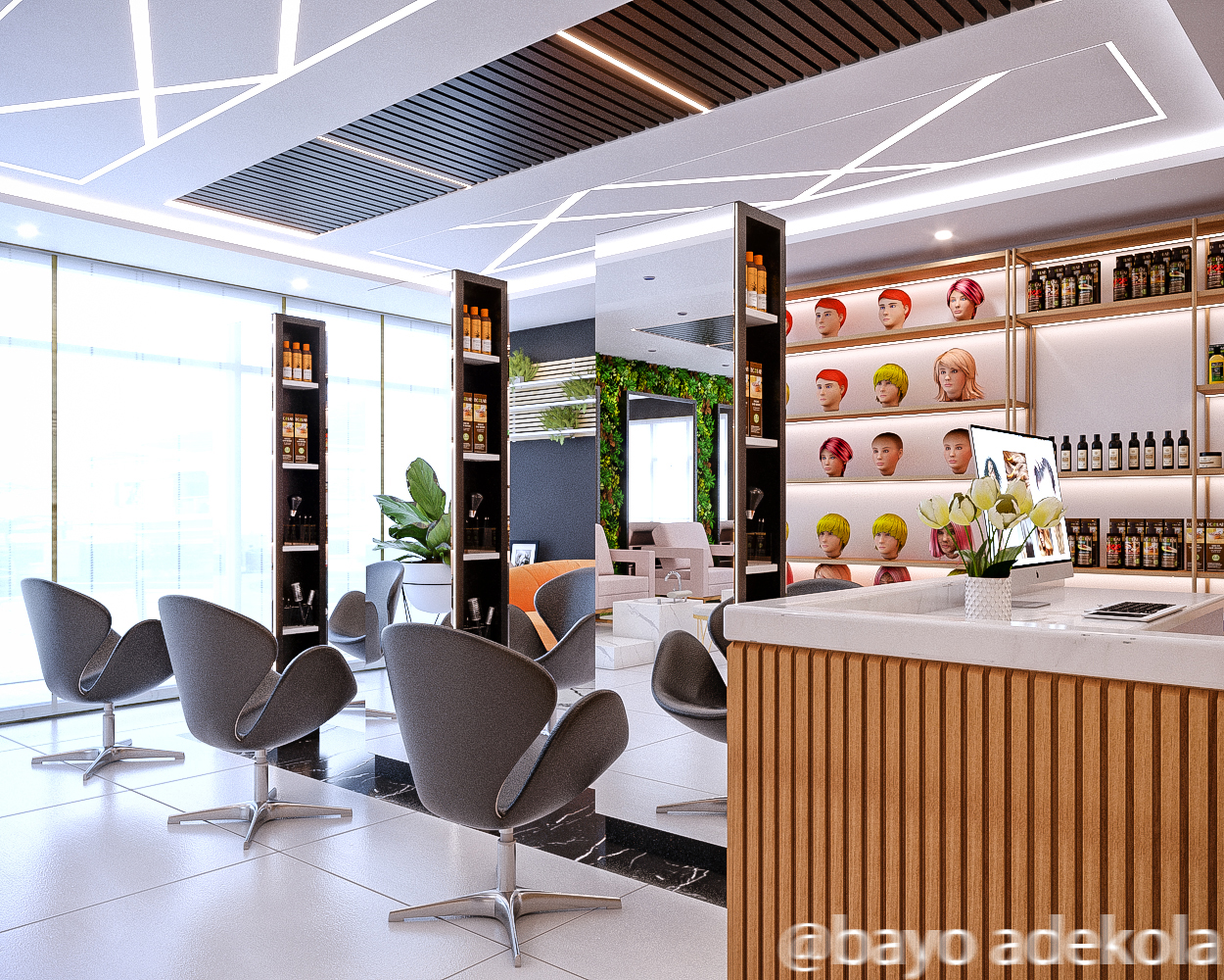BEAUTY SALON INTERIOR-1