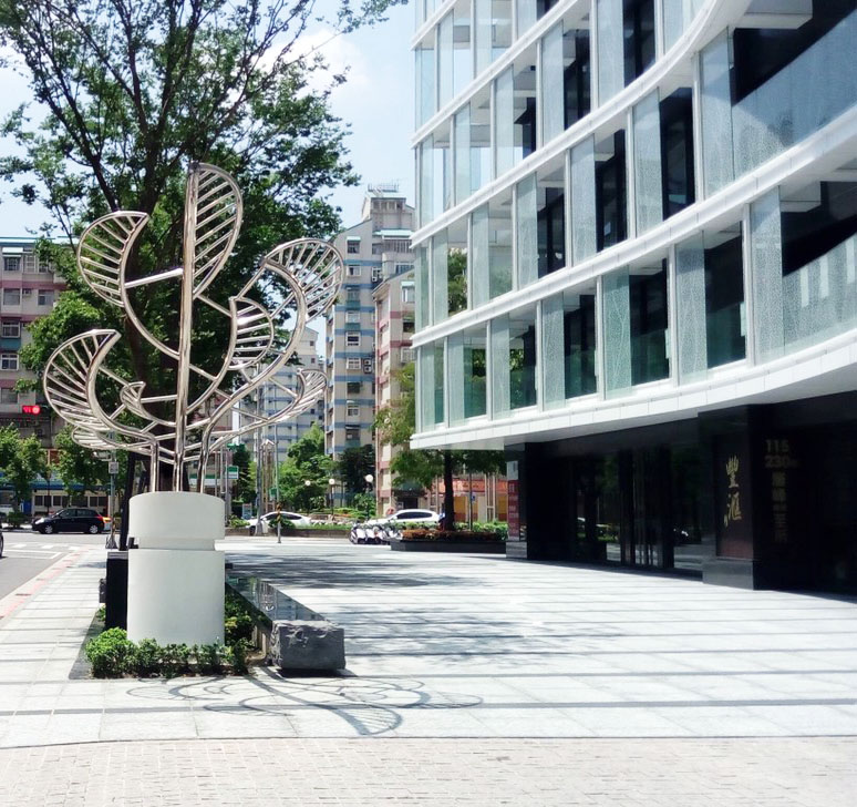 大直豐匯中庭住宅景觀設計丨中国台北丨梁正芳建築師事務所,玫格聯合建築師事務所-5