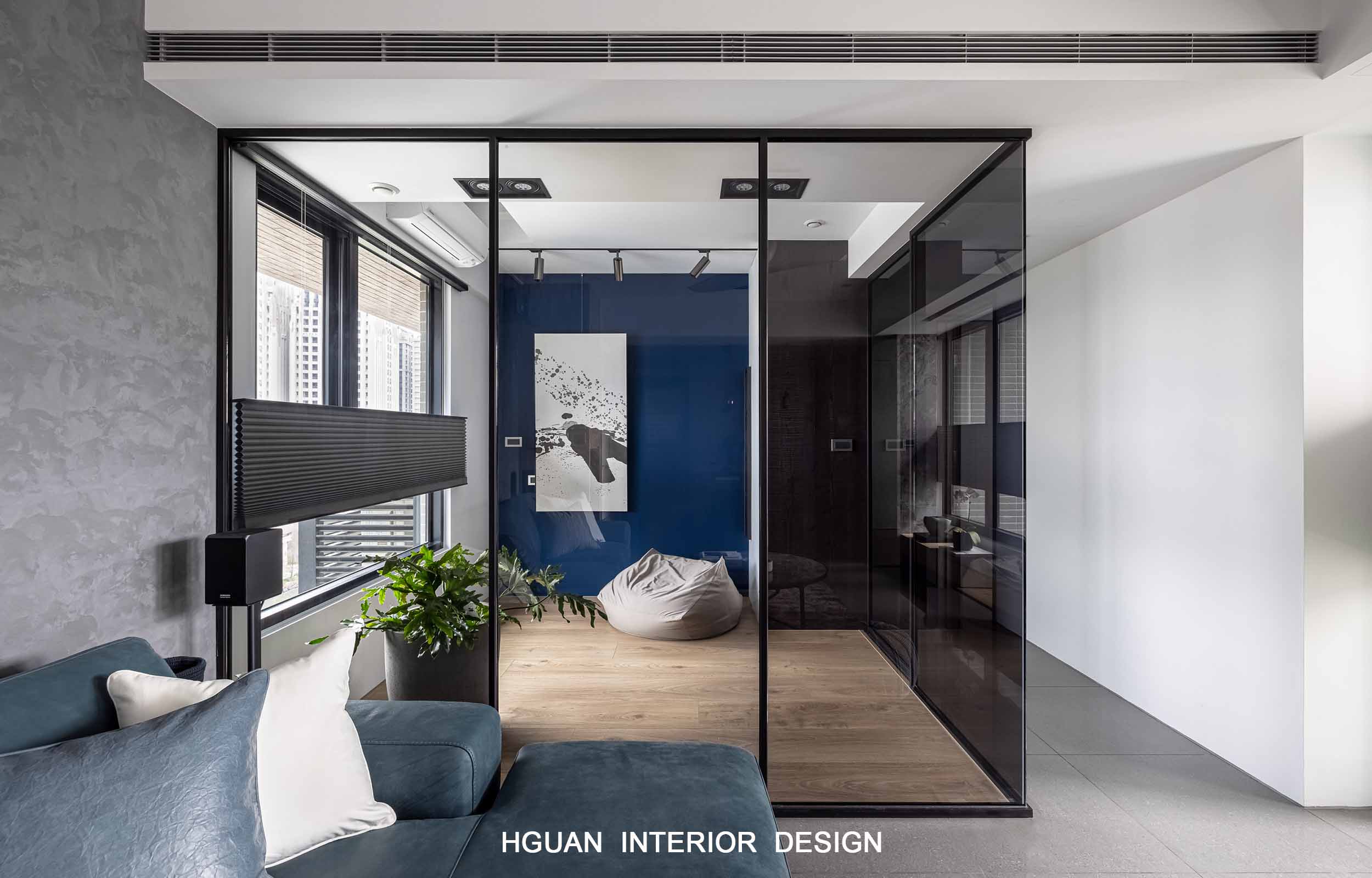 蓝色狂想曲  禾观空间设计-25