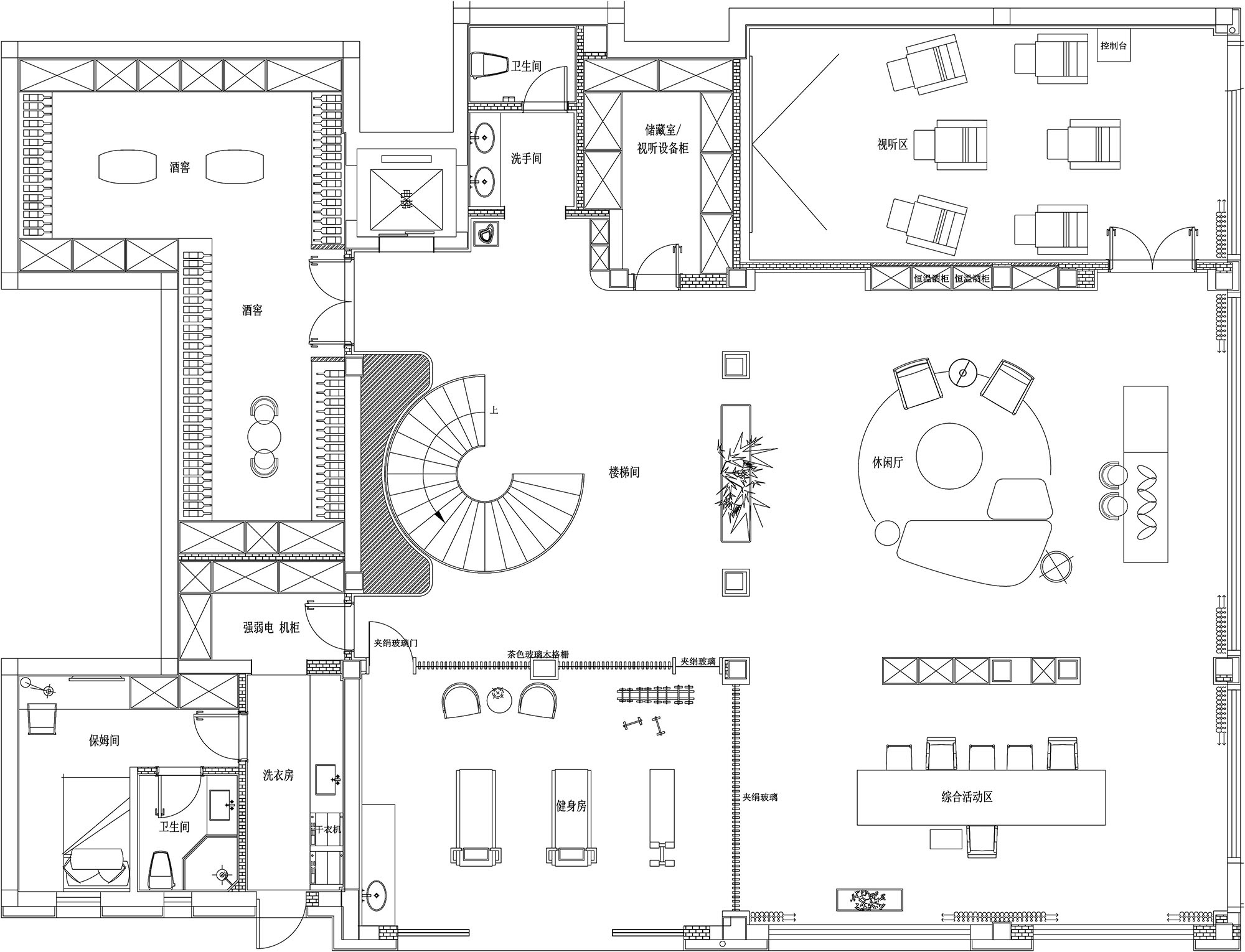 太湖高尔夫山庄别墅丨中国苏州丨苏州乾园空间装饰有限公司-40