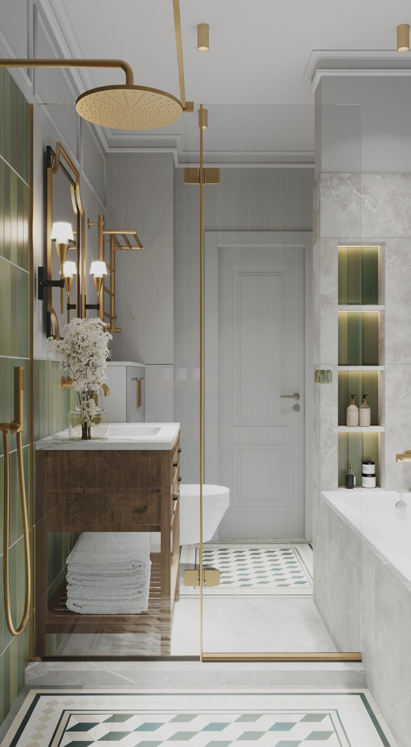 萨马拉市71平米城市公寓更新项目丨俄罗斯萨马拉丨维多利亚·叶罗希娜（Виктория Ерохина）-30