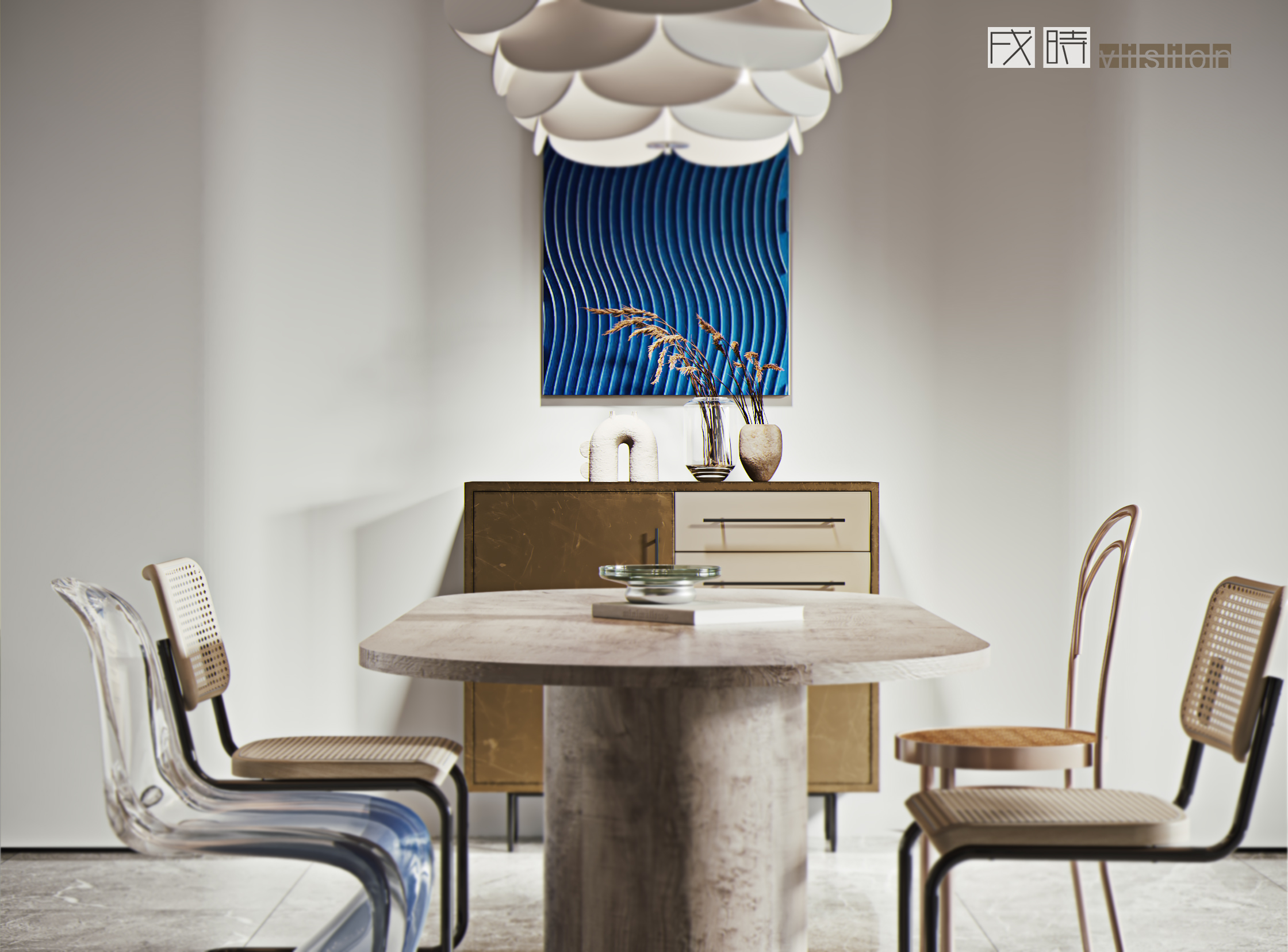 现代轻奢平层设计，打破枯燥工作空间-5