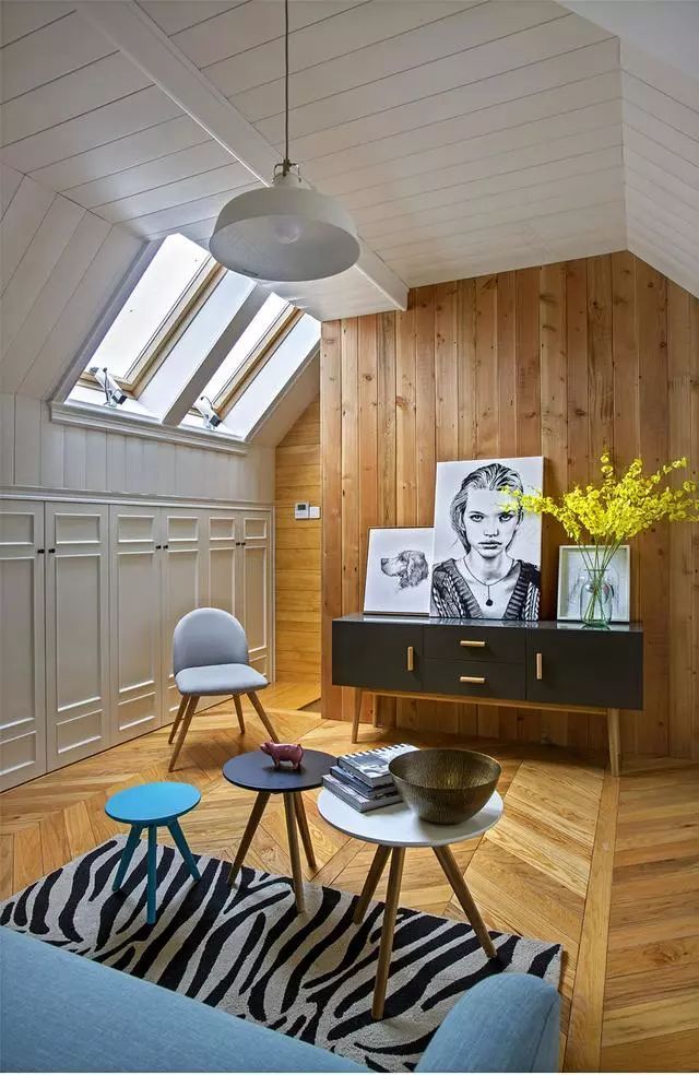 阁楼空间改造,杂物间变多功能生活空间-8