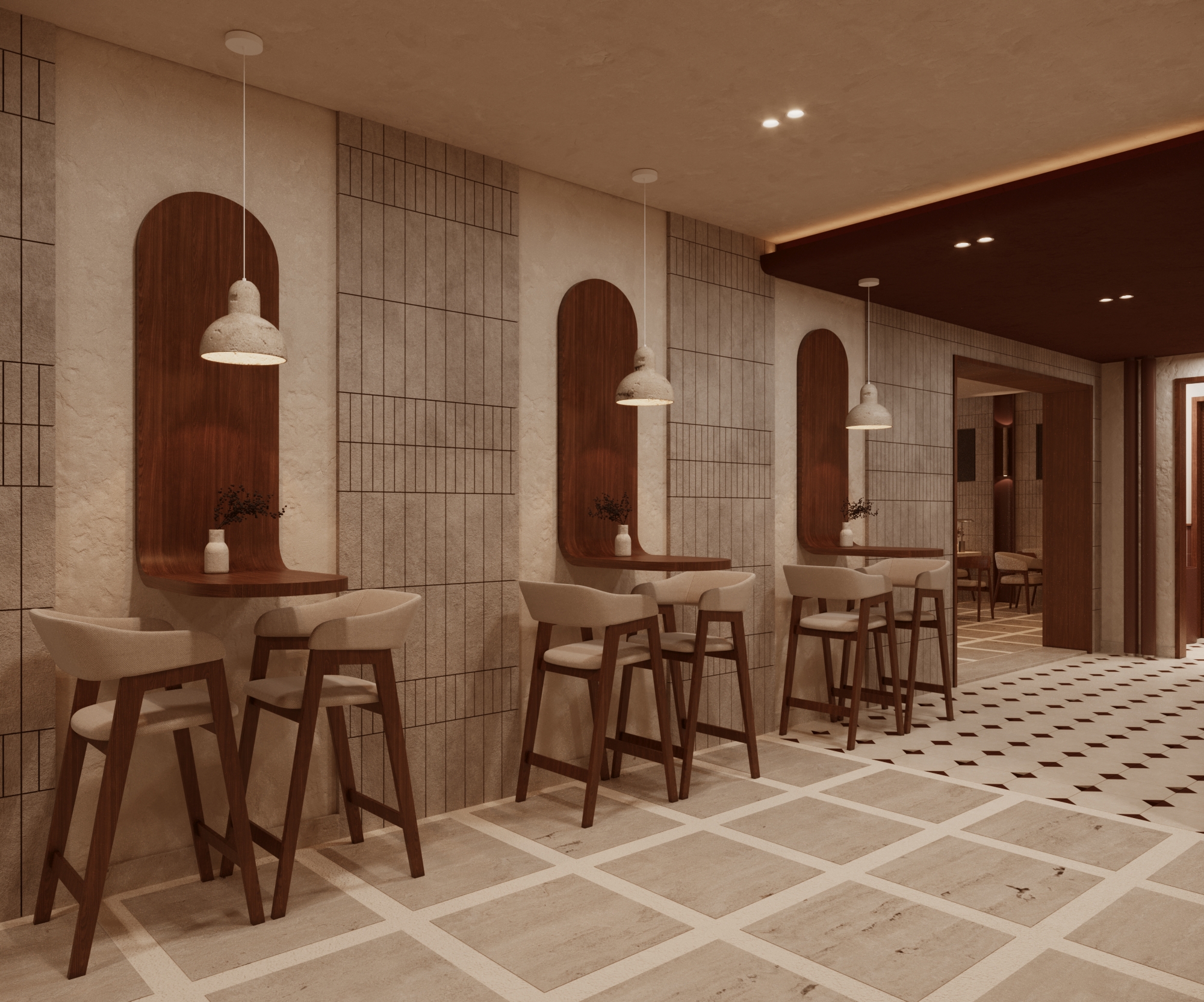 埃里克咖啡馆与餐厅丨埃及开罗丨DEN Projects-18