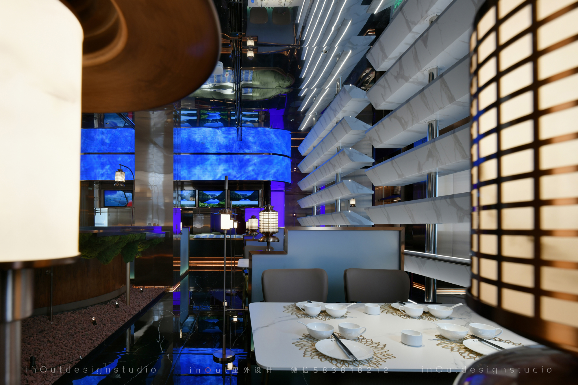 舟山海鲜餐厅设计丨中国太原丨inOut 里外设计-14